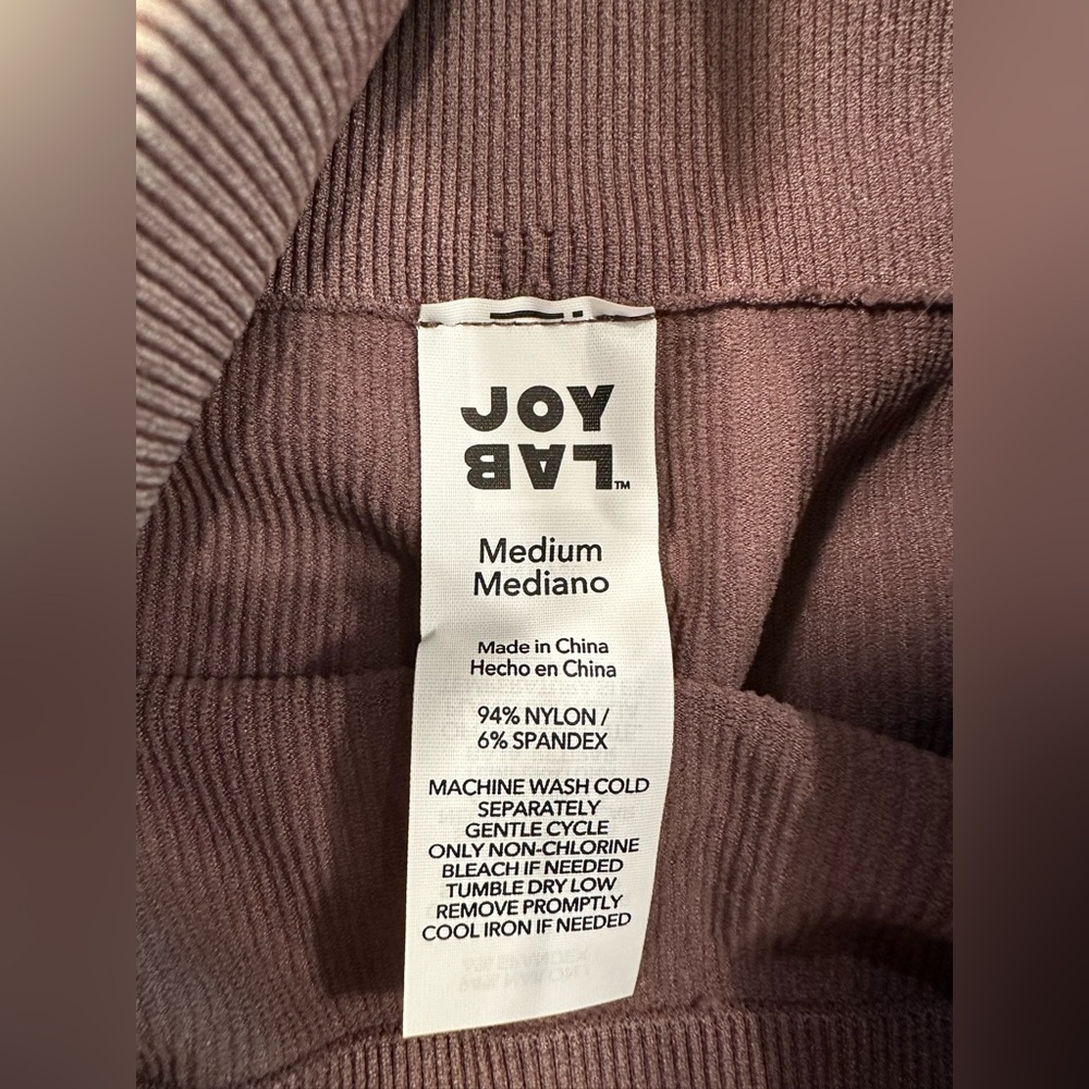 Joy Lab Brown Biker Compression Shorts - Picture 5 of 5